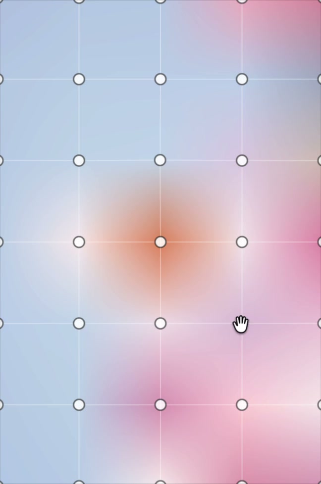 Meshy: shaping a pastel gradient mesh